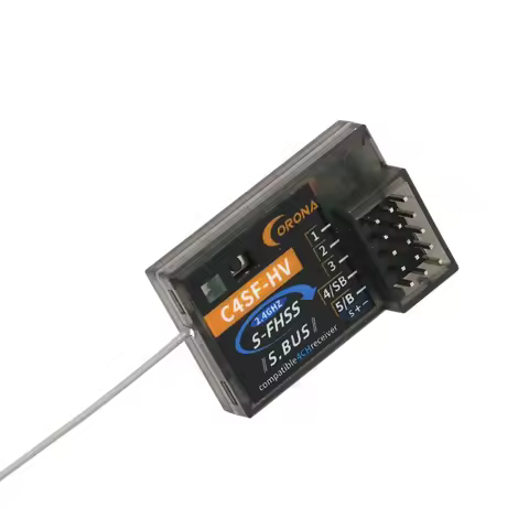 Corona RC C4SF Receiver For Futaba FHSS / S-FHSS Mode Protocol With SBUS OutPut 4PM 3PV 7PX T14SG T8
