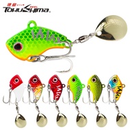 1PC Sinking Umpan Mancing Lure 5g/7g/10g/14g/20g Rotating Sequin Metal VIB Ikan Gewang Spinner Balan