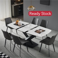 TSST  Extendable Dining Table, Extendable Sintered Stone Table E01