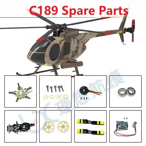 C189 MD500 RC ERA Remote Control Era Bird Helicopter Simulation Helicopter Original Parts Complete M