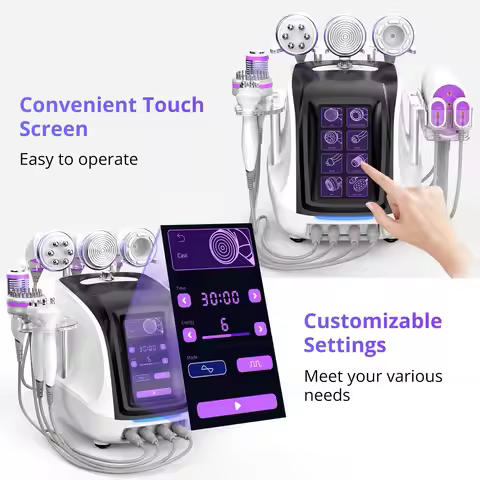 Aristorm cavitation 40k machine skin tightening Cavitation 9 in1 skin tightening tool facial stimula