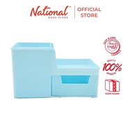 Desk Organizer Multi-Purpose with Mini Drawer JT24098013, Blue - Home & Office Supplies Desk Organis