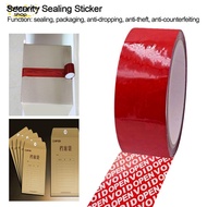BYTEZY Anti-Fake Label 50M Security Warranty Label Supplies Adhesive Tape