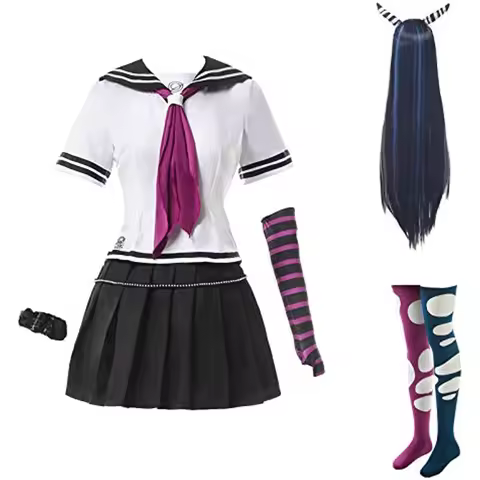 Ibuki Mioda Cosplay Costume Ibuki Outfit Cosplay Anime High School Uniform Full Set