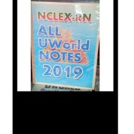 Nclex-Rn ALL UWORLD Notes 2019