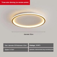 Minimalist Ceiling Light Bedroom/Living Room Intelligent Stepless Dimming Ceiling Lamp 25W/31W LED L