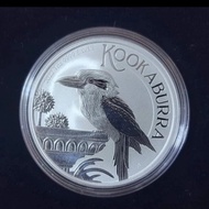 koin kookaburra 2022 australia 1oz perth mint silver perak 1 oz ori