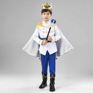 kids costume costume Pakaian Halloween, budak lelaki, anak lelaki, kostum raja, dongeng, persembahan