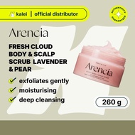 Arencia Fresh Cloud Body & Scalp Scrub Lavender & Pear 260g
