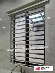 【PRE-ORDER 4 x 4FT】Window Grille / Grill Tingkap / Stainless Steel Window / Stainless Steel 304 / Aluminium / Klang Valley / Wilayah