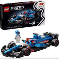 The LEGO 77246 Speed Champions Visalux Cash App RB VB 01 F1 Race Car