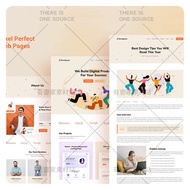 Simple Fashionable Office Enterprise Company Official Website WEB Website APP Interface ui Design Ma