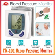 CK-101 Wrist Blood Pressure Monitor Portable Electronic Digital Automatic Wrist-Type Blood Pressure Monitor Device
