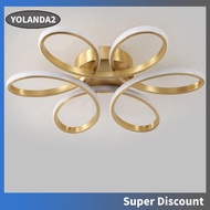 [yolanda2.sg] Modern LED Flower Ceiling Lights LED Aisle Ceiling Lamp for Bedroom Living Room