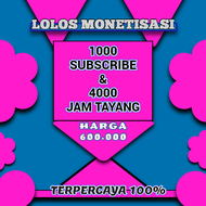 Waktu tonton youtube dan subscrbe untuk monetisasi channel anda