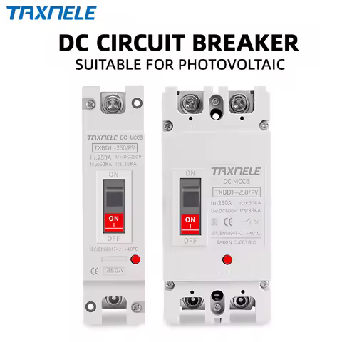 Solar Molded Case DC Circuit Breaker MCCB Overload Protection Switch Protector Photovoltaic PV 150A 