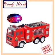 Kereta Bomba -Electronic Fire Truck Avant-Courier 4D Lighting Vehicle Children Toys Kereta Bomba Mai