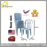 Ready stock ➡️ 3V stackable plastic chair/high quality plastic side chair/kerusi plastik/LA701/