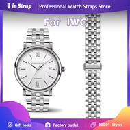 Apply To IWC Replacement Strap, Stainless Steel Band 16mm/20mm For Portofino IW391503 IW356505 IW357
