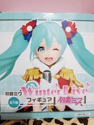 toreba 日本直送 正貨 未開封 初音 Winter live figure 初音未來 公仔 模型 冬季 hatsune miku