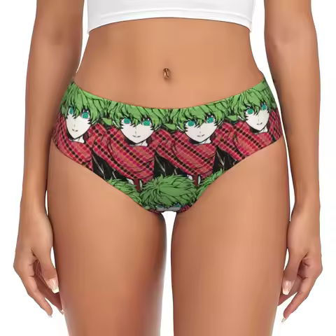 Custom YTTD Game Anime Shin Tsukimi Brief Panties Womens Comfort Stretch Underwear Valentine's Day G