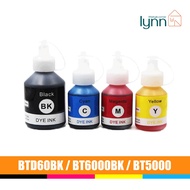 Brother BT5000 Ink Bottle Compatible BT-D60BK Black Cyan Magenta Yellow SG Ready Stock