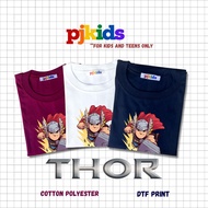 THOR 2 KIDS TSHIRT II CHARACTER TSHIRT II KIDS 2-10 Y/O TEENS 10-17 Y/0 II PJKIDS