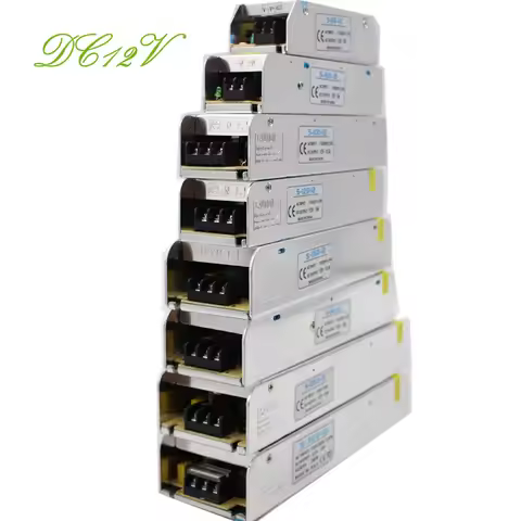 12V Lighting Transformer 3A-30A Switching Power Supply36W 60W 120W 150W 200W 250W 360W LED Driver Ad