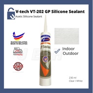 V-Tech VT-202 Silicone sealant acetic silicone sealant dinding sealant outdoor sealant ceramic tiles