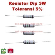 Resistor 10K 10K ohm 10 kilo ohm 10 K 3 watt 3watt 5% 3w 