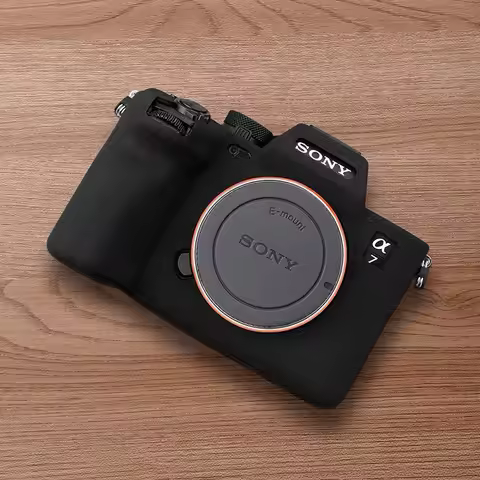 Silicone Case for Sony A7M4 A7 IV Alpha 7c2 a7c2 ILCE-7r5 a7r5 Anti-skid Texture Camera Body Soft Ru