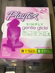 Playtex Simply Gentle Glide Tampons Playtex柔滑型衛生棉條 (混合裝) 18件裝