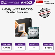 AMD Ryzen™️ 7 9800X3D Desktop Processor / CPU - AM5, Zen 5, 8 Core, 16 Thread, 4.7GHz, 5.2GHz Turbo,