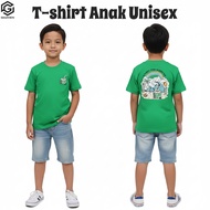 Gazken Unisex Beach Series Kids T-Shirt with Enjoy The Moment Motif