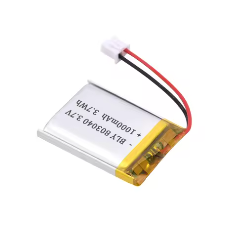 5Pcs 3.7V 1000mAh 803040 Polymer Lithium Battery Lithium Ion Battery For Power Bank GPS 100% Real Ca