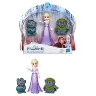 Hasbro Disney Frozen 2 Small Elsa Doll With Figure Troll Authentic