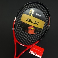 Wilson BLX Six One 27 (Red-Black) Tennis Racket (Grip , String And Ready To Use Racket Bag) 100% Ori