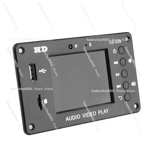 CD-028 MP5 Bluetooth Calling 5.0 Decoding Board HD Car Lossless Full Format 2.8-Inch TFT Screen FM A
