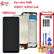 LCD Display For vivo Y20i V2027 V2032 Touch Screen Digitizer Assembly With Frame Replacement Parts