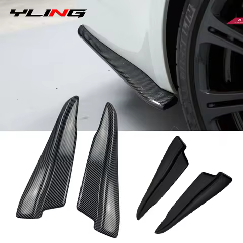 Universal Car Rear Bumper Spoiler Diffuser Splitter Scratch Protector For BMW Accessories E90 E92 F2