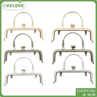 MELENE Purse Clasp Frame, 20CM Metal Purse Frame Kiss Clasp, Vintage Purse Frame DIY Craft