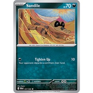 [Pokemon TCG] Sandile Card - Black Bolt Elite Trainer Box (ETB)