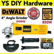 DEWALT 4" 100mm Angel Grinder DW802 850W