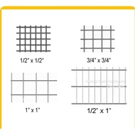 [Ready Stock] 4Ft Galvanized BRC Welded Iron Wire Mesh Net Netting /Dawai Jaring /Dawai Brc