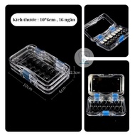 Hôp đựng bảo vệ răng sứ Veneer Inlay Onlay trong suốt 2 kích thước tùy chọn