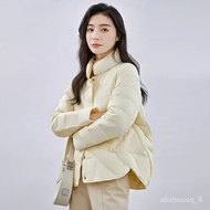 KY-DLightweight Down Jacket Women's Winter Coat Short Korean Style White down Jacket Jiaxing Pinghu down Jacket Factory