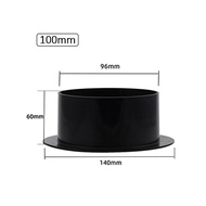Spigot Damper Ducting Sok Lempeng Sok Topi Konektor Selang Flexible Cerobong Pipa Exhaust 75mm 100mm