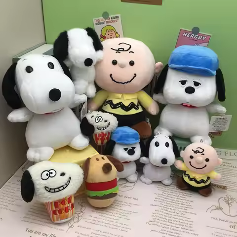 Peanuts Snoopy Plush Soft Toys Stuffed Animals Snoopy Dog Toys Best Christmas Present Valentine's Da