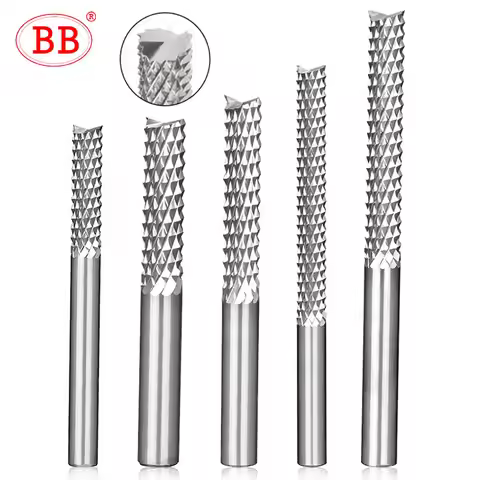 BB Corn End Mill CNC DIY Cutting Tool Solid Carbide Engraving Router Bits PCB Bakelite Fiberglass 3.