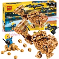 Assemble puzzle 70904 10632: batman attack rock earth monster 460 pieces